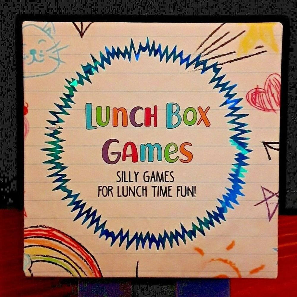 Lunch Box Games 20 Activity Cards Silly Games for Lunchtime Fun